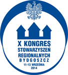 Logo X Kongresu Stowarzyszeń Regionalnych